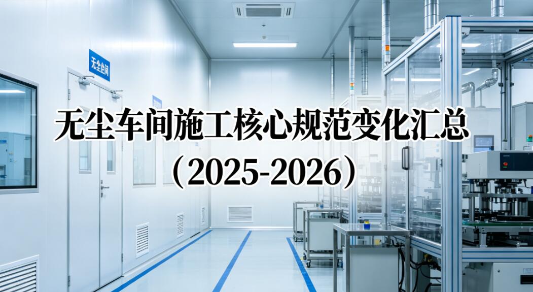 2025–2026年无尘车间施工核心规范